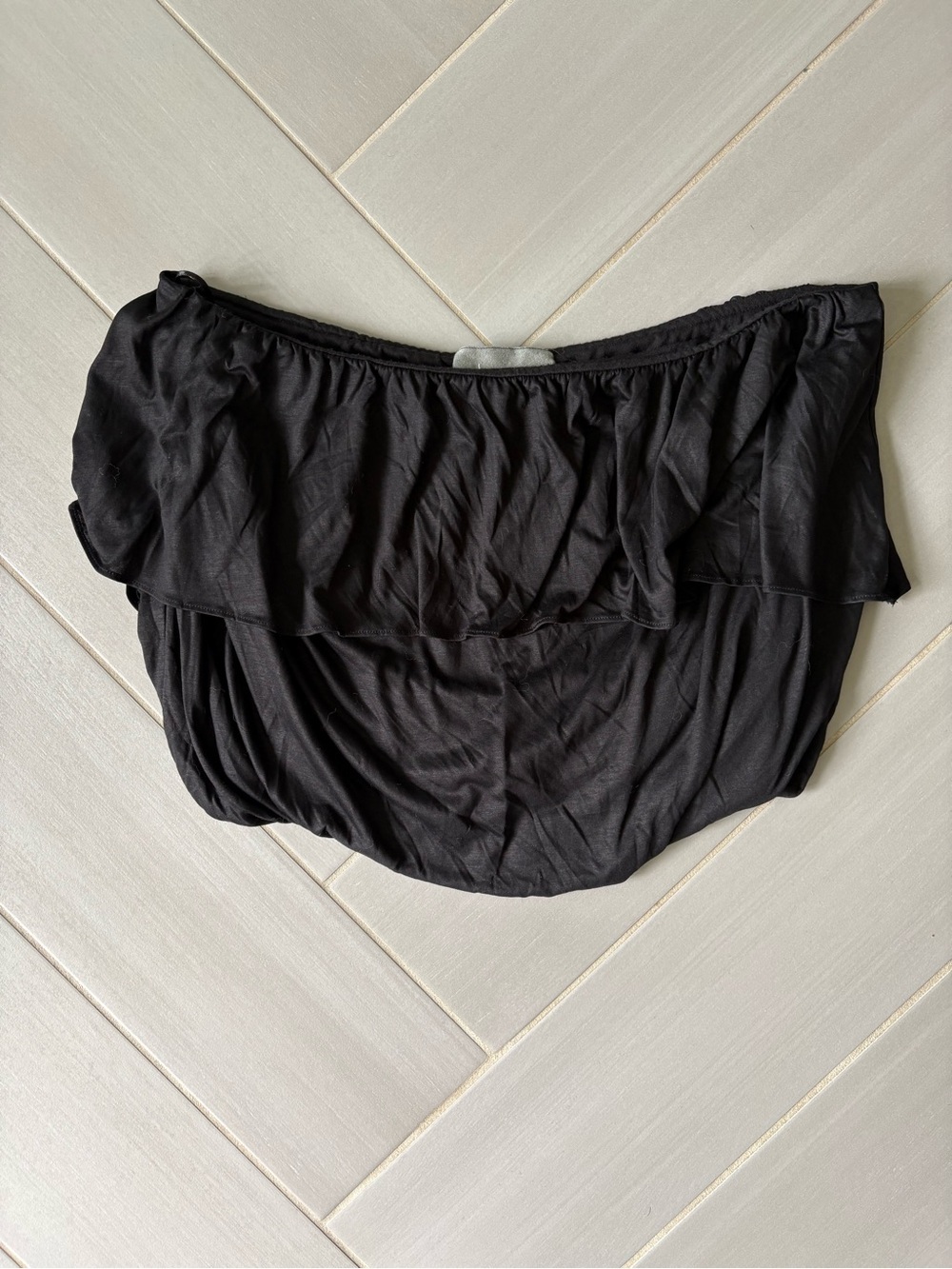 NWT Anthropologie Strapless Cropped Top